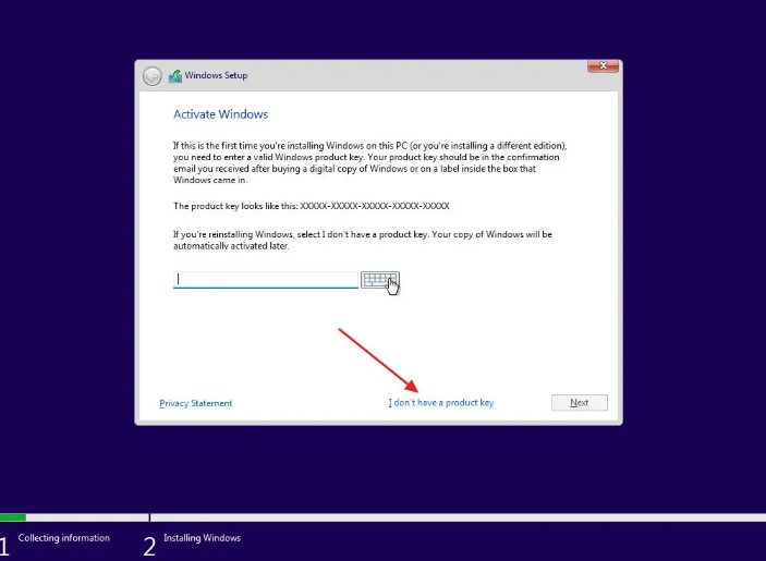 Windows 11 installation step4