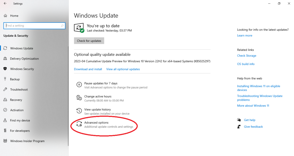 Disable windows 11 update 2