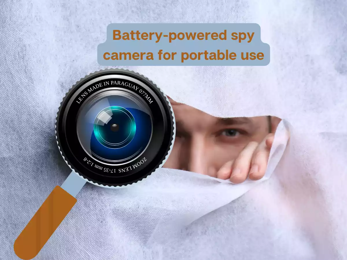 You are currently viewing Battery-powered spy camera for portable use